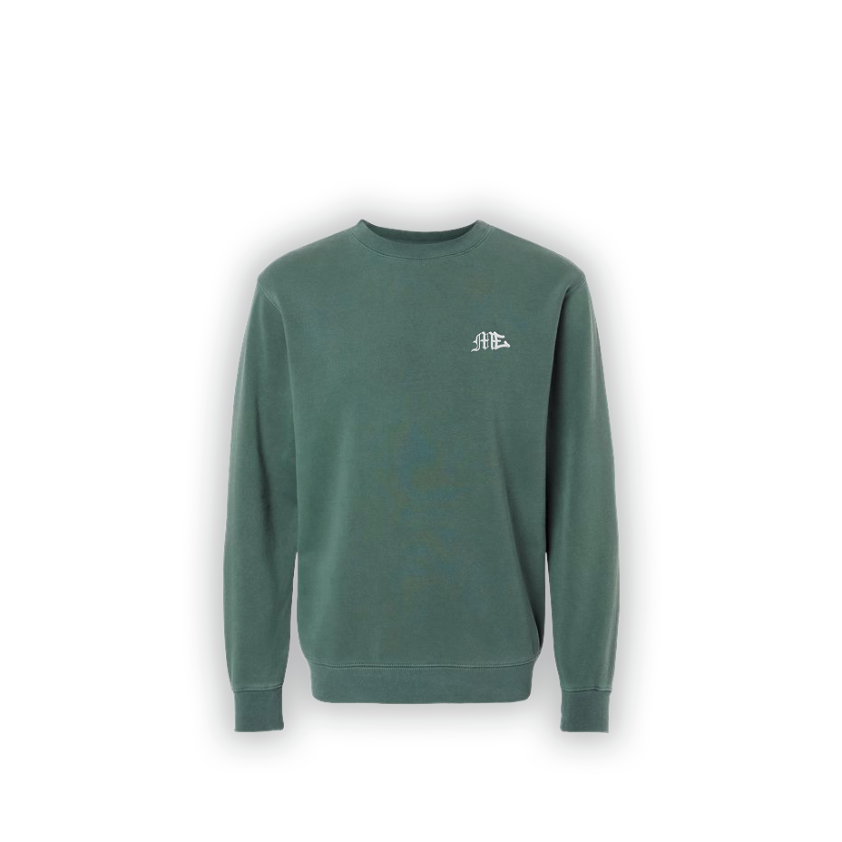 M.E. Logo fleece crewneck