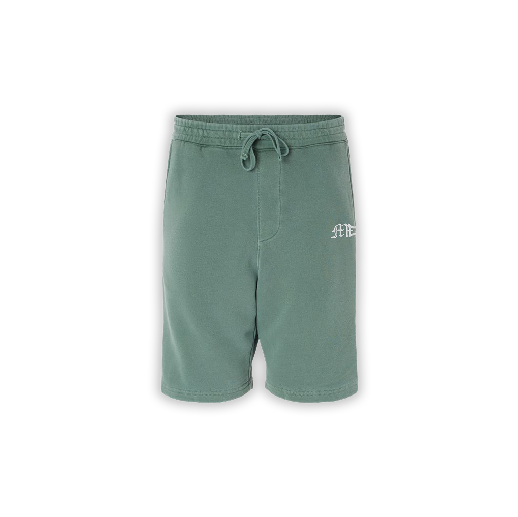 M.E. Logo fleece shorts