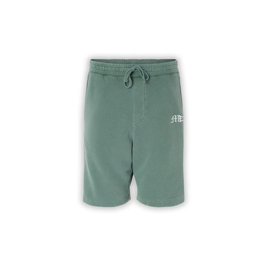 M.E. Logo fleece shorts