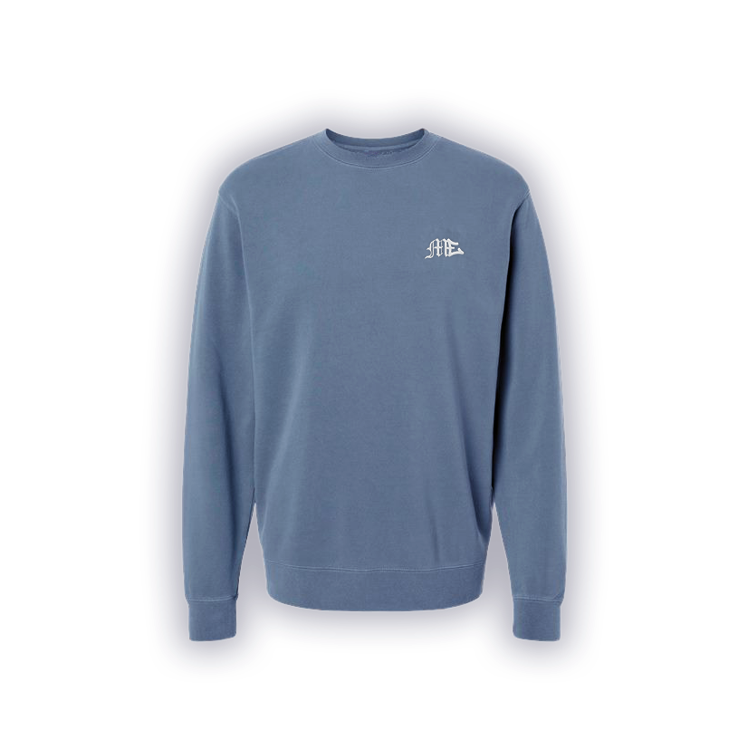 M.E. Logo fleece crewneck